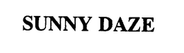 SUNNY DAZE trademark