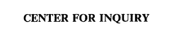 CENTER FOR INQUIRY trademark
