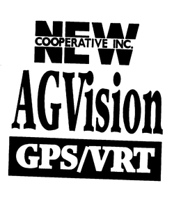 NEW COOPERATIVE INC. AGVISION GPS/VRT trademark