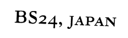 BS24, JAPAN trademark
