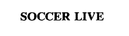 SOCCER LIVE trademark