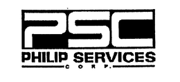 PSC PHILIP SERVICES CORP. trademark