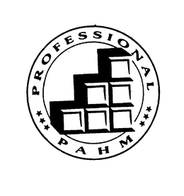 PROFESSIONAL PAHM trademark