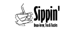 SIPPIN' BEAN-BREW, TEA & TASTIES trademark