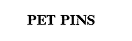 PET PINS trademark