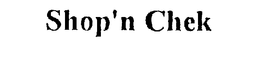 SHOP'N CHEK trademark