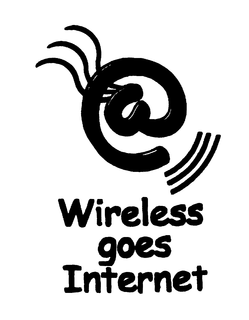 WIRELESS GOES INTERNET trademark