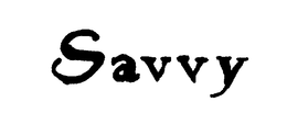 SAVVY trademark