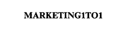 MARKETING1TO1 trademark