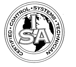 ISA CERTIFIED CONTROL SYSTEMS TECHNICIAN trademark