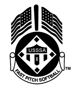 USSSA 1 FAST PITCH SOFTBALL trademark
