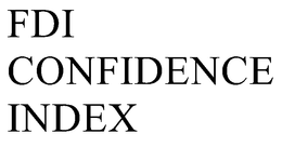 FDI CONFIDENCE INDEX trademark
