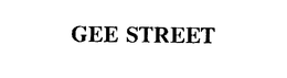 GEE STREET trademark