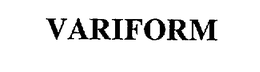 VARIFORM trademark