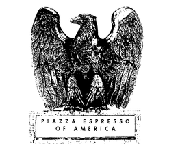 PIAZZA ESPRESSO OF AMERICA trademark
