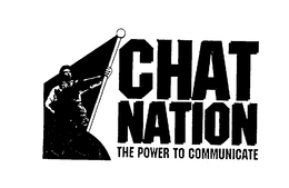 CHAT NATION THE POWER TO COMMUNICATE trademark