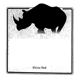 RHINO RED trademark