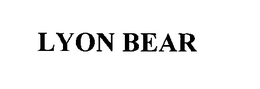LYON BEAR trademark