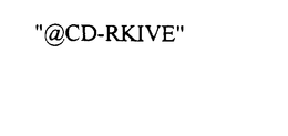 "@CD-RKIVE" trademark