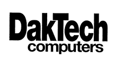 DAKTECH COMPUTERS trademark
