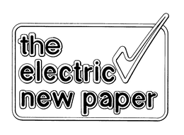 THE ELECTRIC NEW PAPER trademark