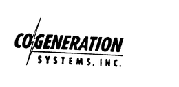 COGENERATION SYSTEMS, INC. trademark