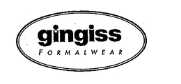 GINGISS FORMALWEAR trademark