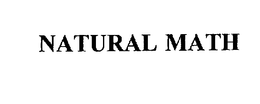 NATURAL MATH trademark