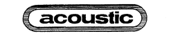 ACOUSTIC trademark