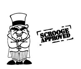 SCROOGE APPROVED trademark