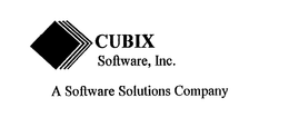 CUBIX SOFTWARE, INC.  A SOFTWARE SOLUTIONS COMPANY trademark