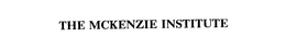 THE MCKENZIE INSTITUTE trademark