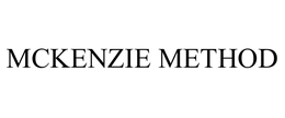 MCKENZIE METHOD trademark