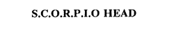 S.C.O.R.P.I.O HEAD trademark