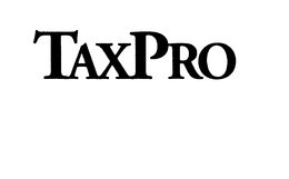 TAXPRO trademark