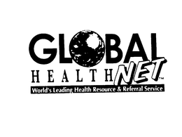 GLOBAL HEALTHNET WORLD'S LEADING HEALTHRESOURCE & REFERRAL SERVICE trademark