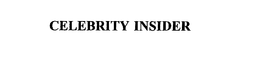 CELEBRITY INSIDER trademark