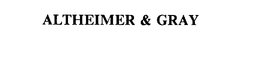 ALTHEIMER & GRAY trademark
