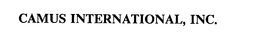 CAMUS INTERNATIONAL, INC. trademark