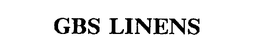 GBS LINENS trademark