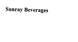 SUNRAY BEVERAGES trademark