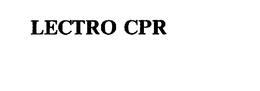 LECTRO CPR trademark