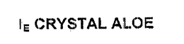 IE CRYSTAL ALOE trademark