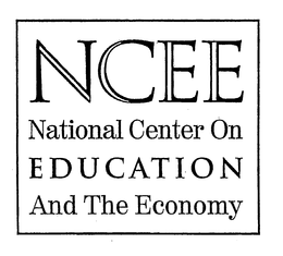 NCEE NATIONAL CENTER ON EDUCATION AND THE ECONOMY trademark