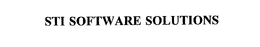 STI SOFTWARE SOLUTIONS trademark