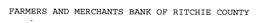 FARMERS AND MERCHANTS BANK OF RITCHIE COUNTY trademark