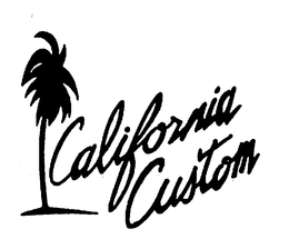 CALIFORNIA CUSTOM trademark