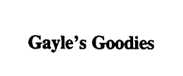 GAYLE'S GOODIES trademark