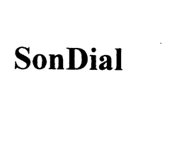 SONDIAL trademark