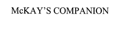 MCKAY'S COMPANION trademark